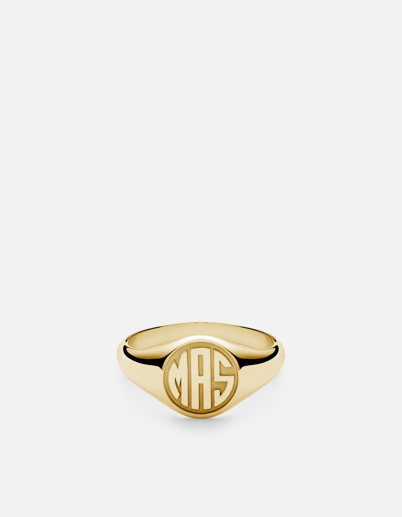 Miansai Signet Ring in Gold