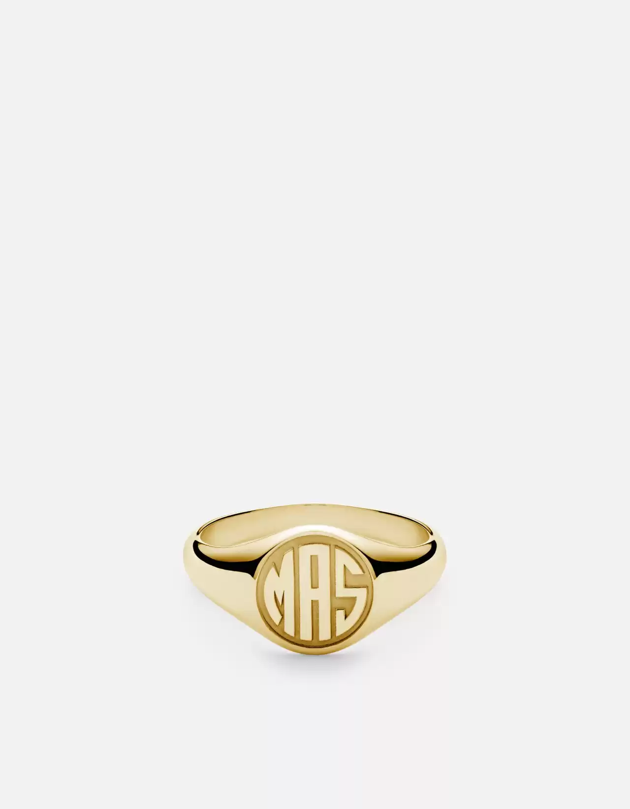 Miansai Signet Ring in Gold