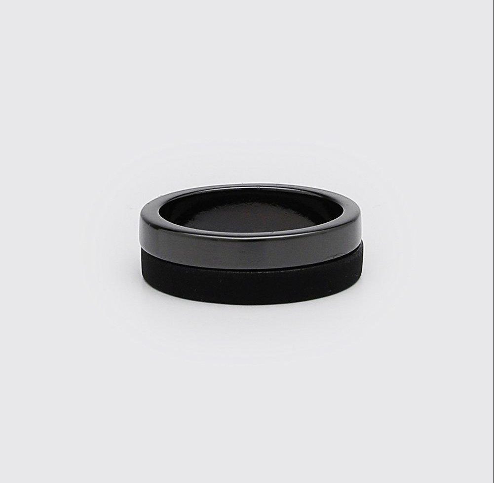 boohooMAN Rubberized Ring
