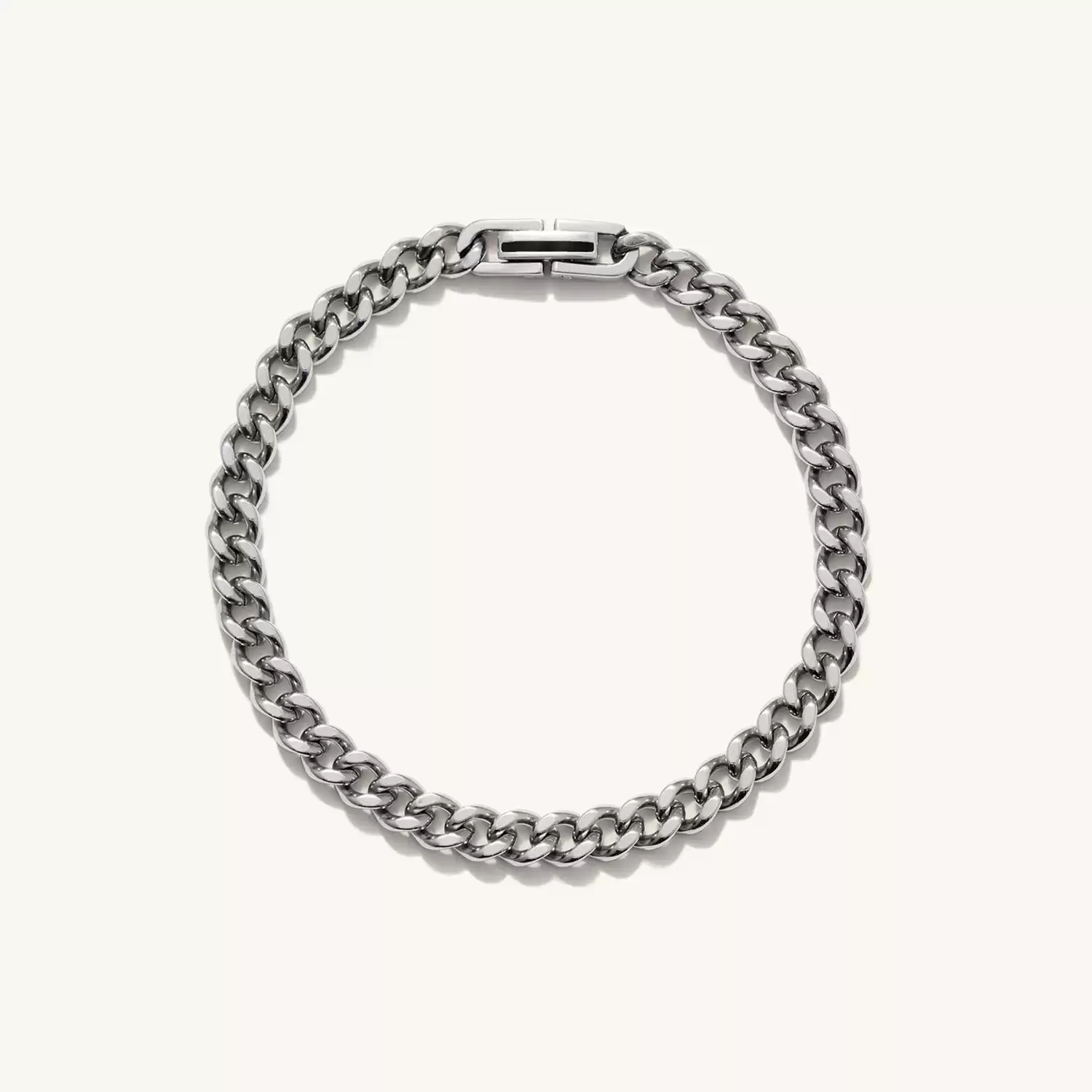 Mejuri Titanium Curb Bracelet