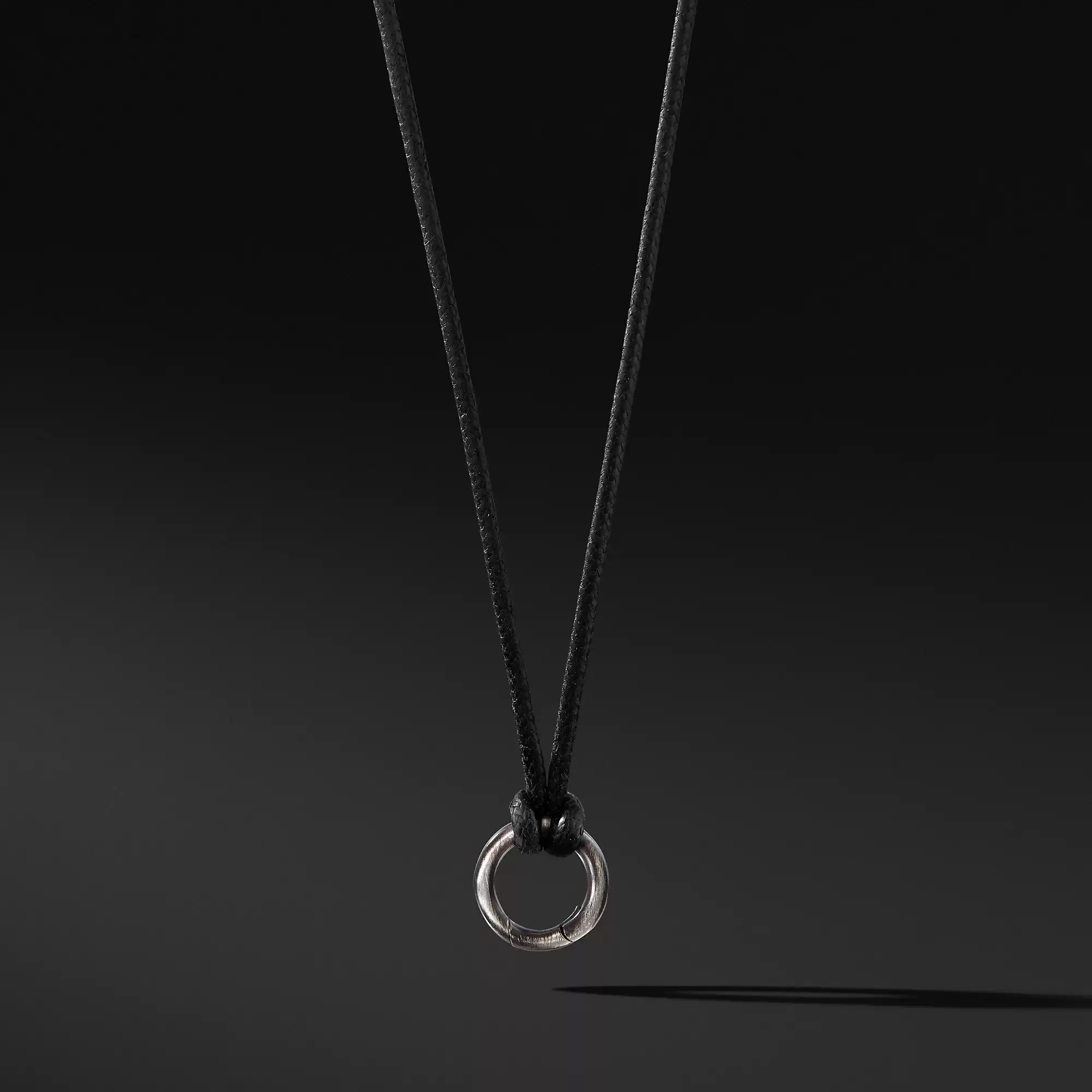 David Yurman Circle Amulet Necklace