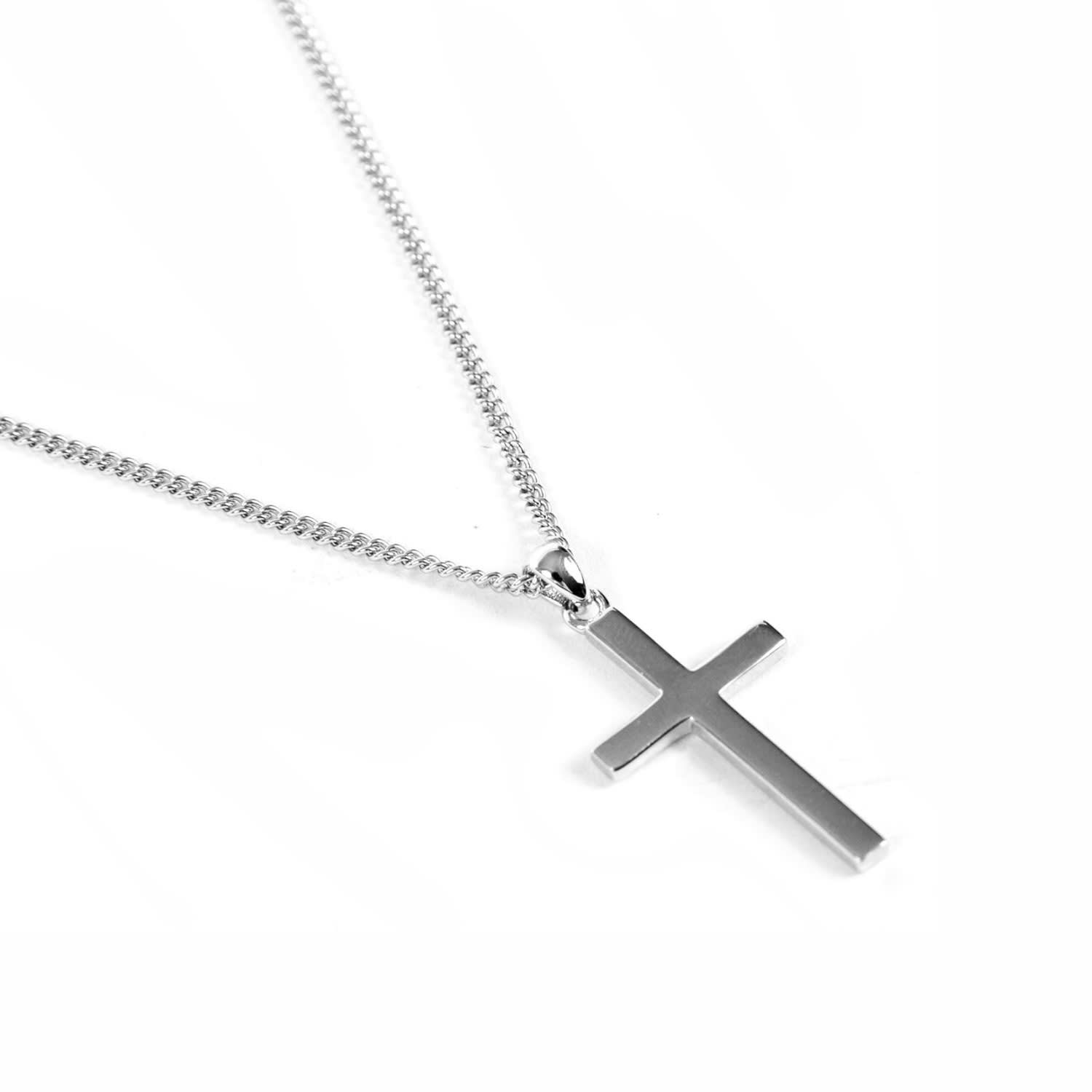 Serge DeNimes Silver Cross Necklace