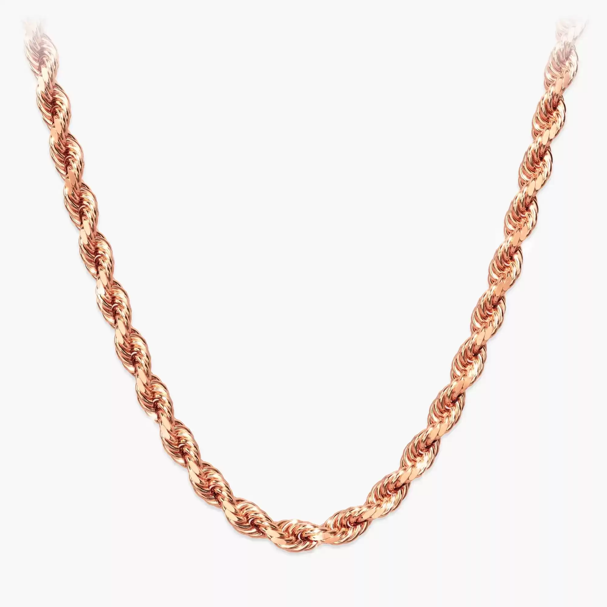 Jaxxon Rose Gold Rope Chain