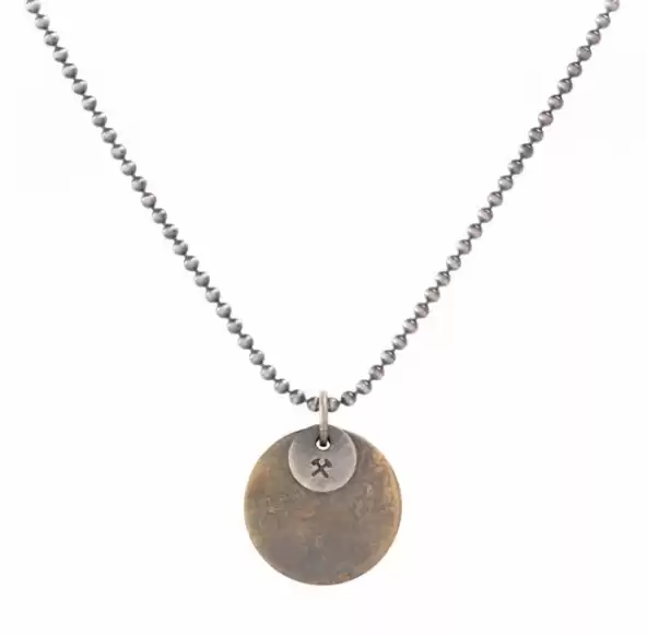 Studebaker Metals Tag Chain Necklace