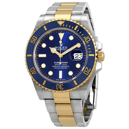 Rolex Submariner 126613LBBLSO with Blue Dial and Stainless Steel / 18K Yellow Gold Bracelet