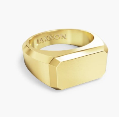 Jaxxon Gold Signet Ring