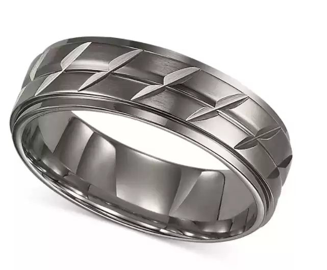 Macy's Men's Titanium Ring