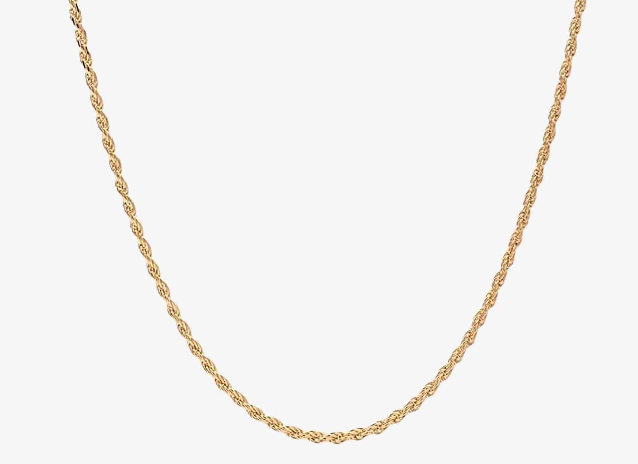 Oliver Cabell 2mm Gold Rope Chain