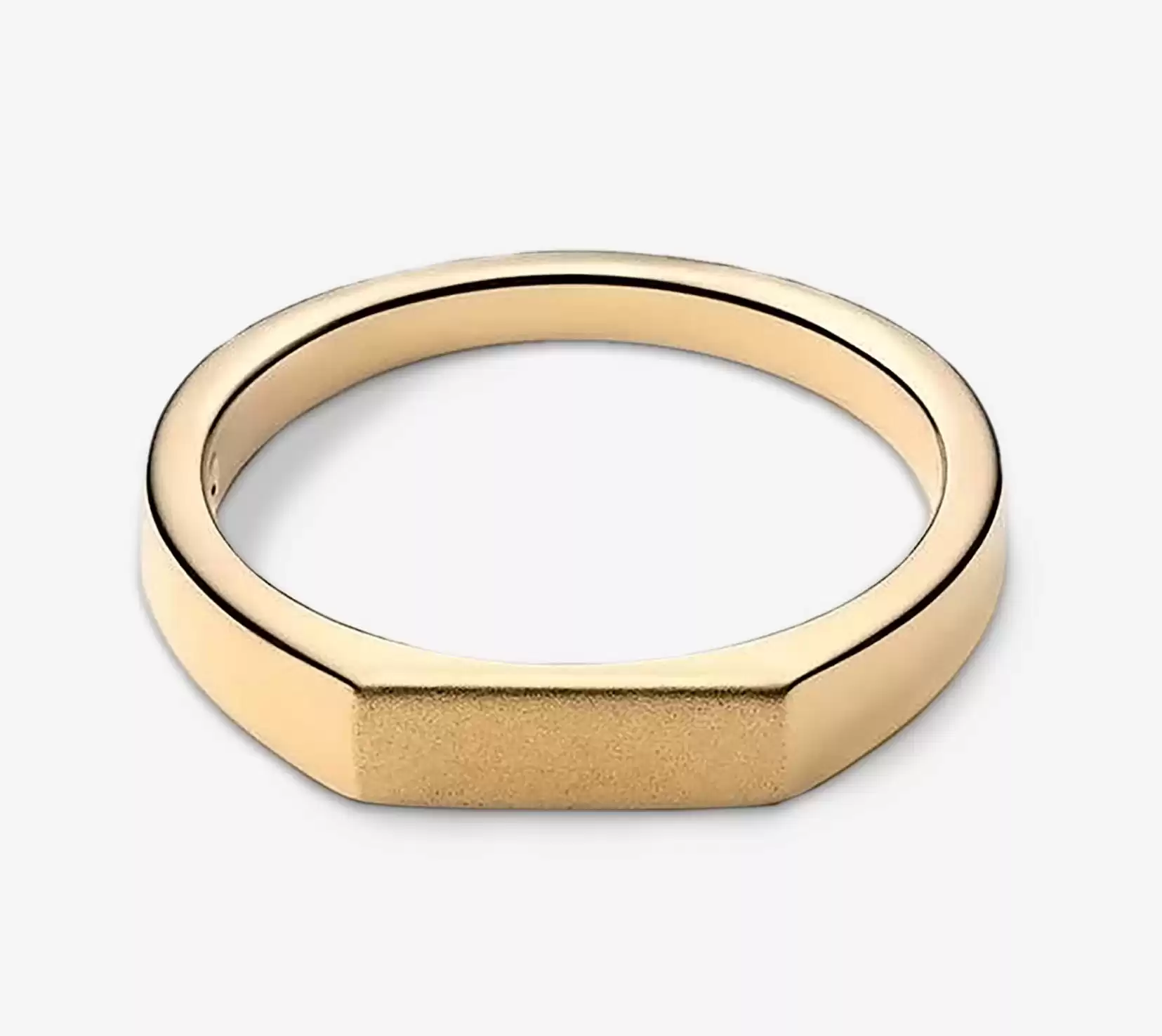Oliver Cabell Thin Gold Signet Ring
