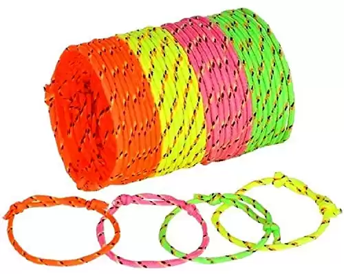 Neon Rope Friendship Bracelets