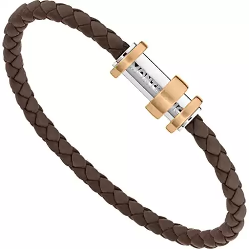 MONTBLANC Meisterstuck Woven Leather Bracelet