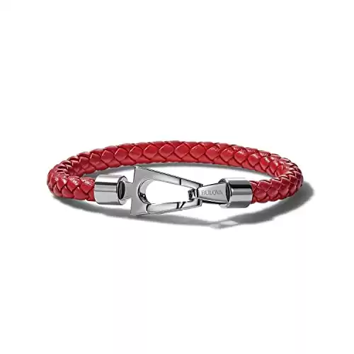 Bulova Marine Star Leather Bracelet
