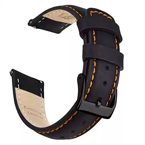 Ritche Quick Release Leather Watch Band