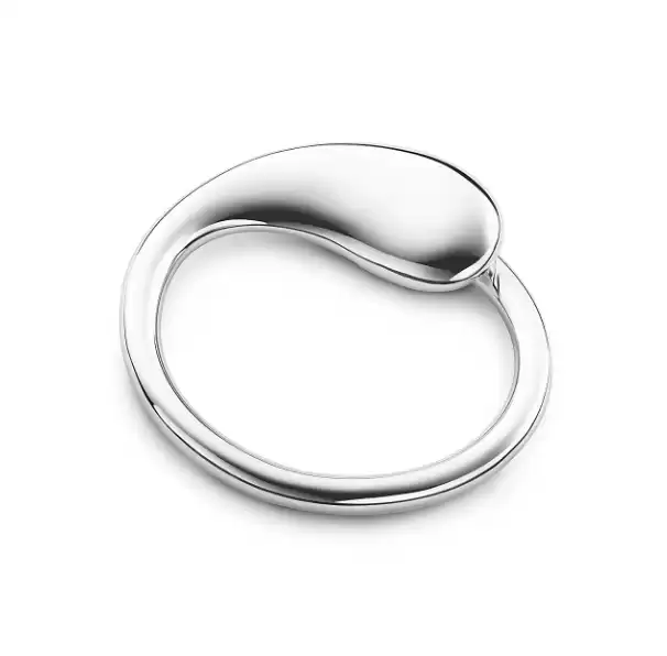 Tiffany Elsa Peretti Eternal Circle Key Ring